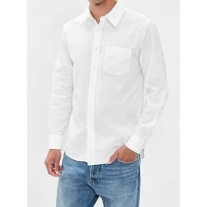 NEW KNICKERBOCKER wooster cotton shirt in white